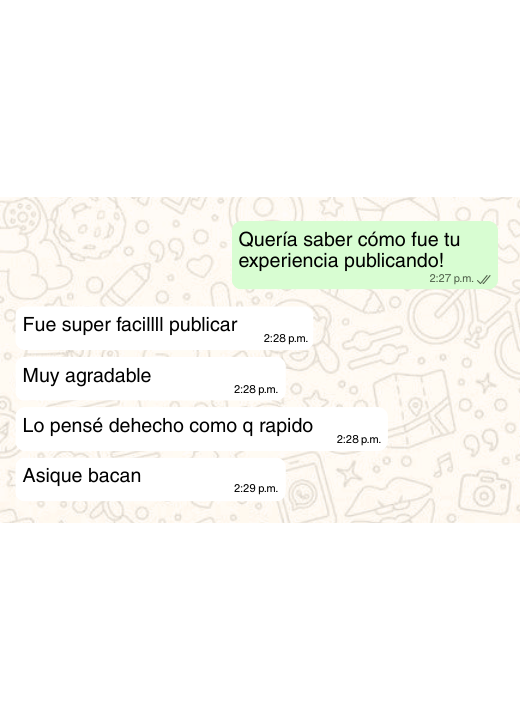 Comentario de cliente 1